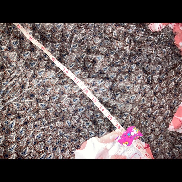 Francesca’s Size Small Brown Paisley Dress Small - Picture 7 of 13